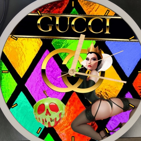 Special Editions Halloween evil Witch led dance light clock - Picture 3 of 5